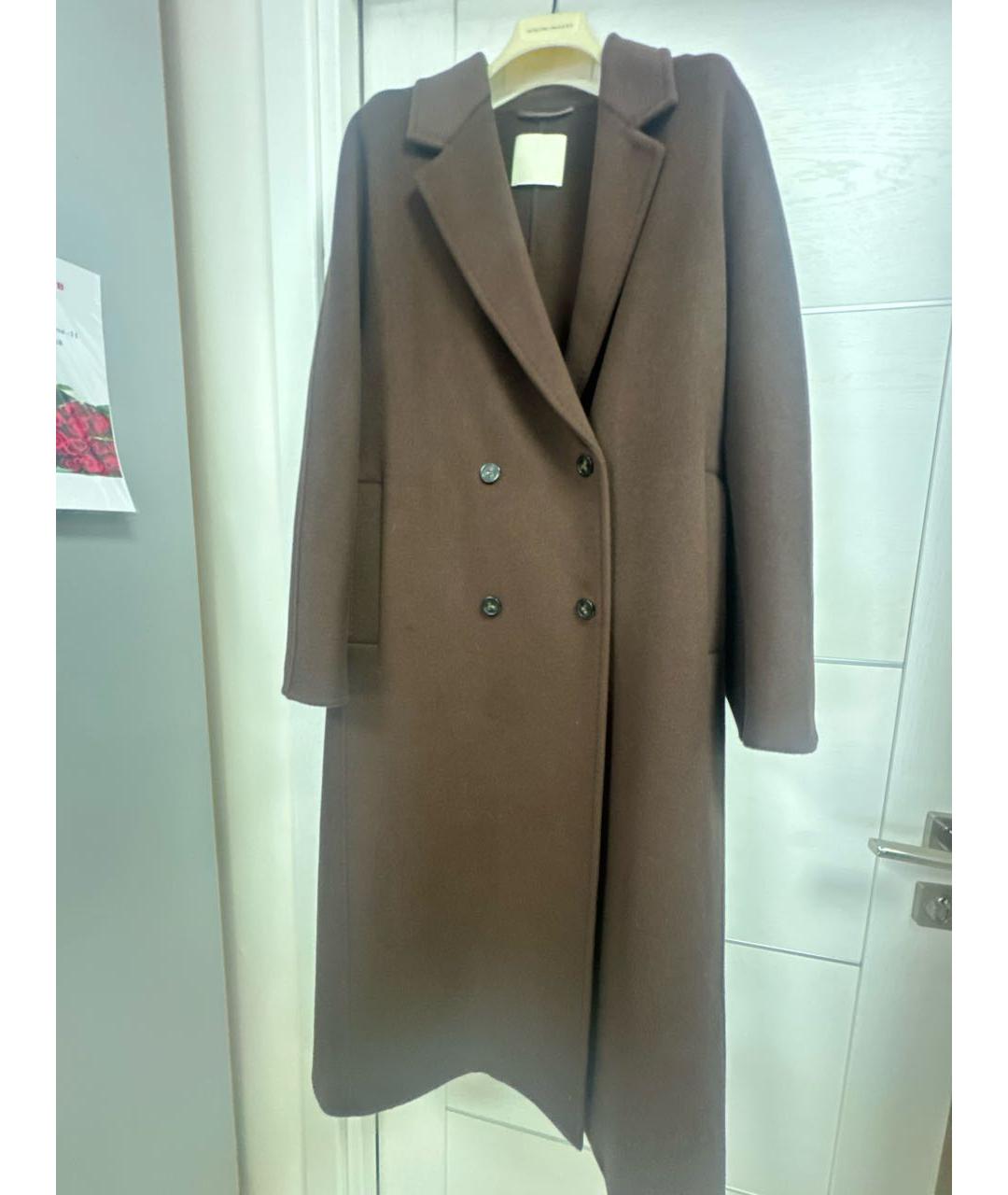 12 STOREEZ Коричневое шерстяное пальто, фото 9