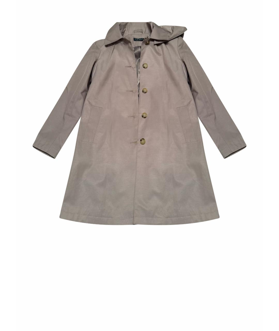 POLO RALPH LAUREN Бежевый тренч/плащ, фото 1