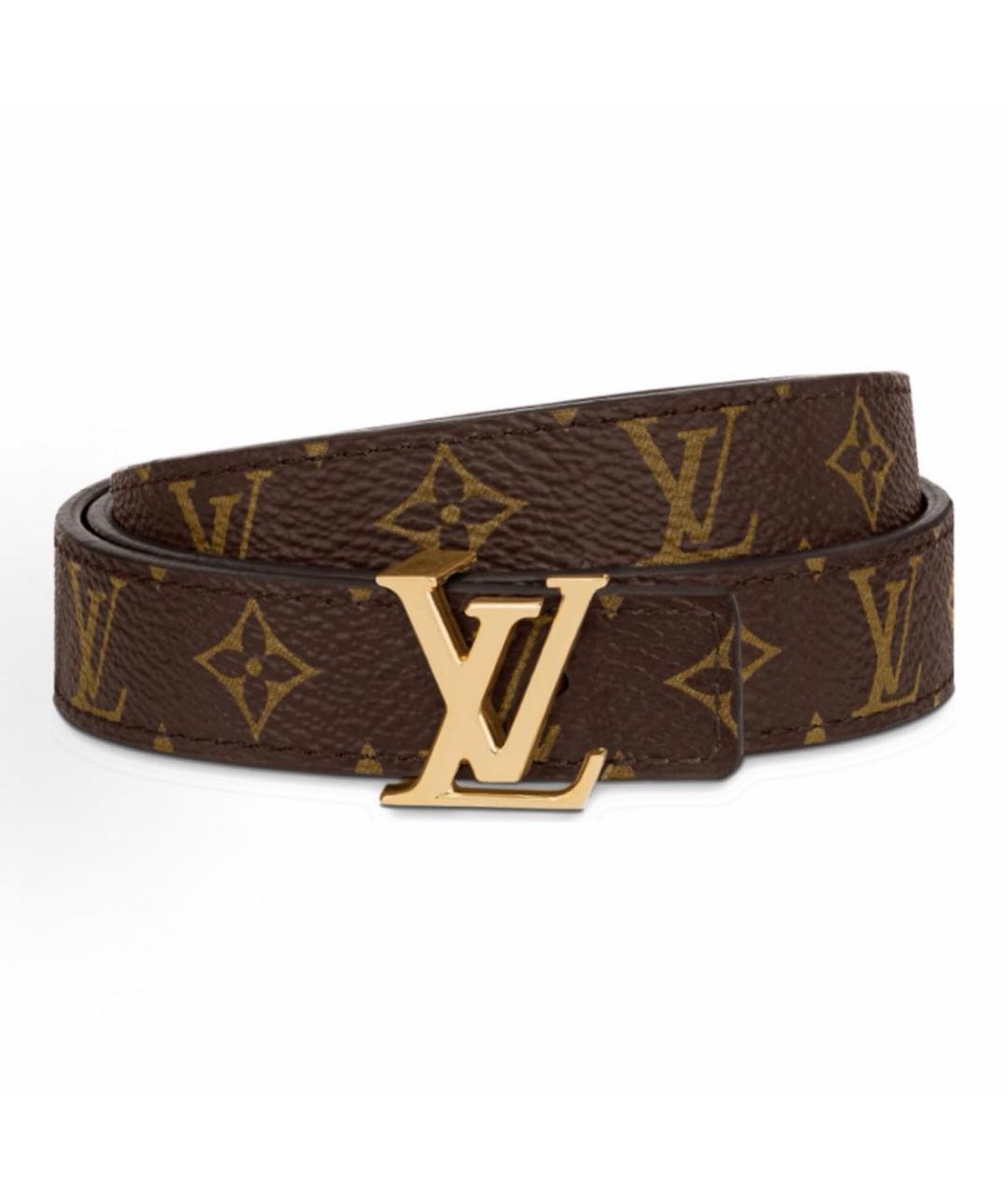 LOUIS VUITTON Коричневый ремень, фото 2