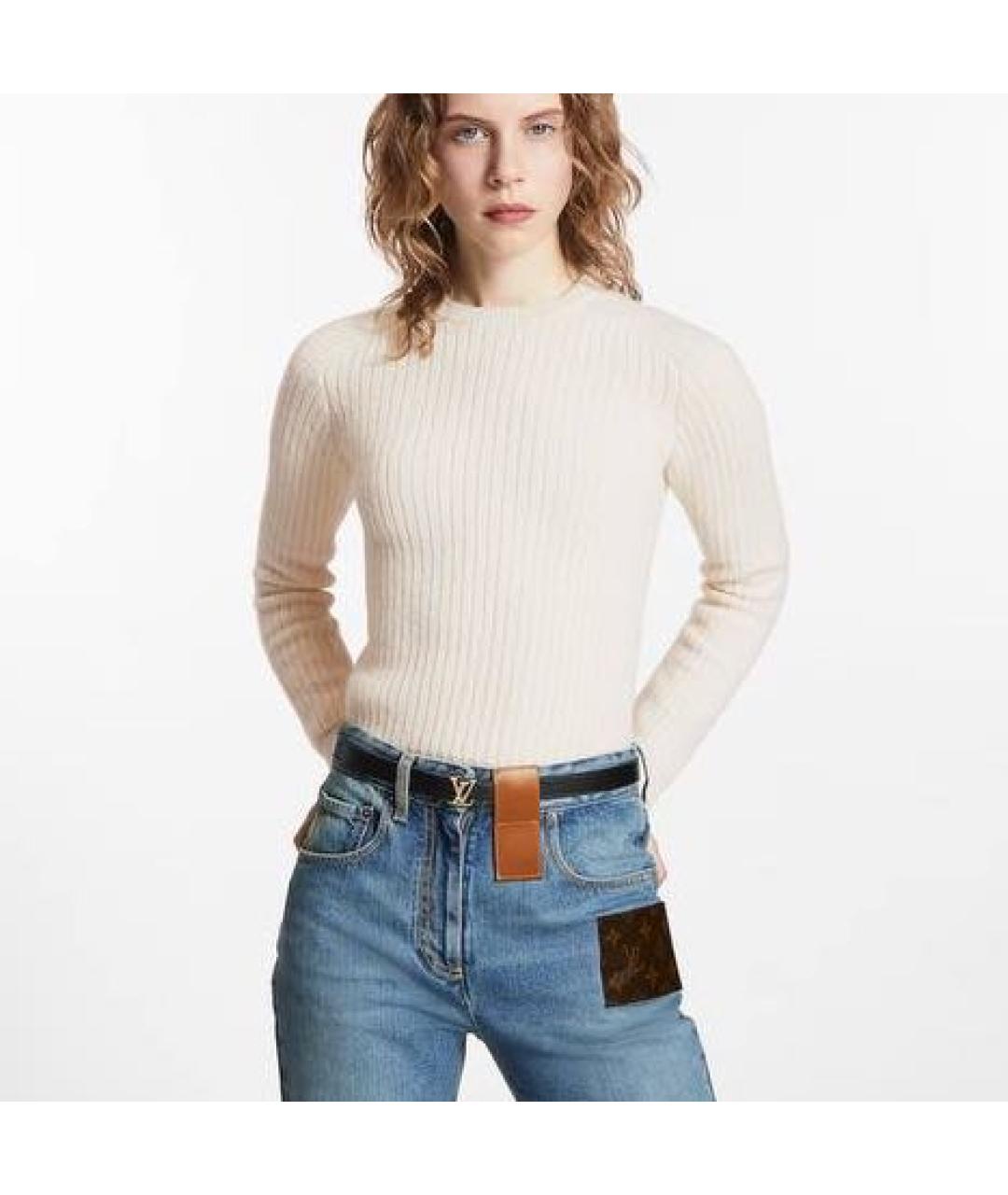 LOUIS VUITTON Коричневый ремень, фото 5