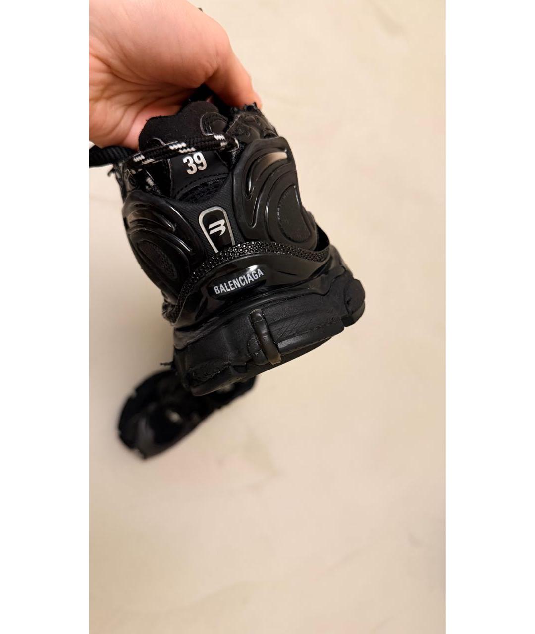 BALENCIAGA Черные кроссовки, фото 5