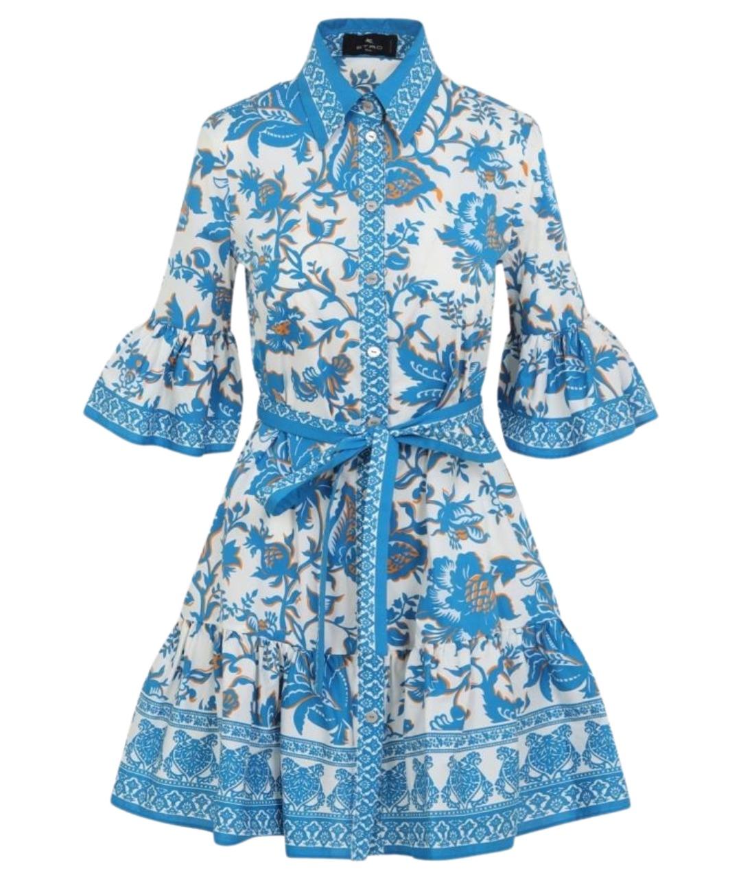 ETRO Мульти хлопковое повседневное платье, фото 1