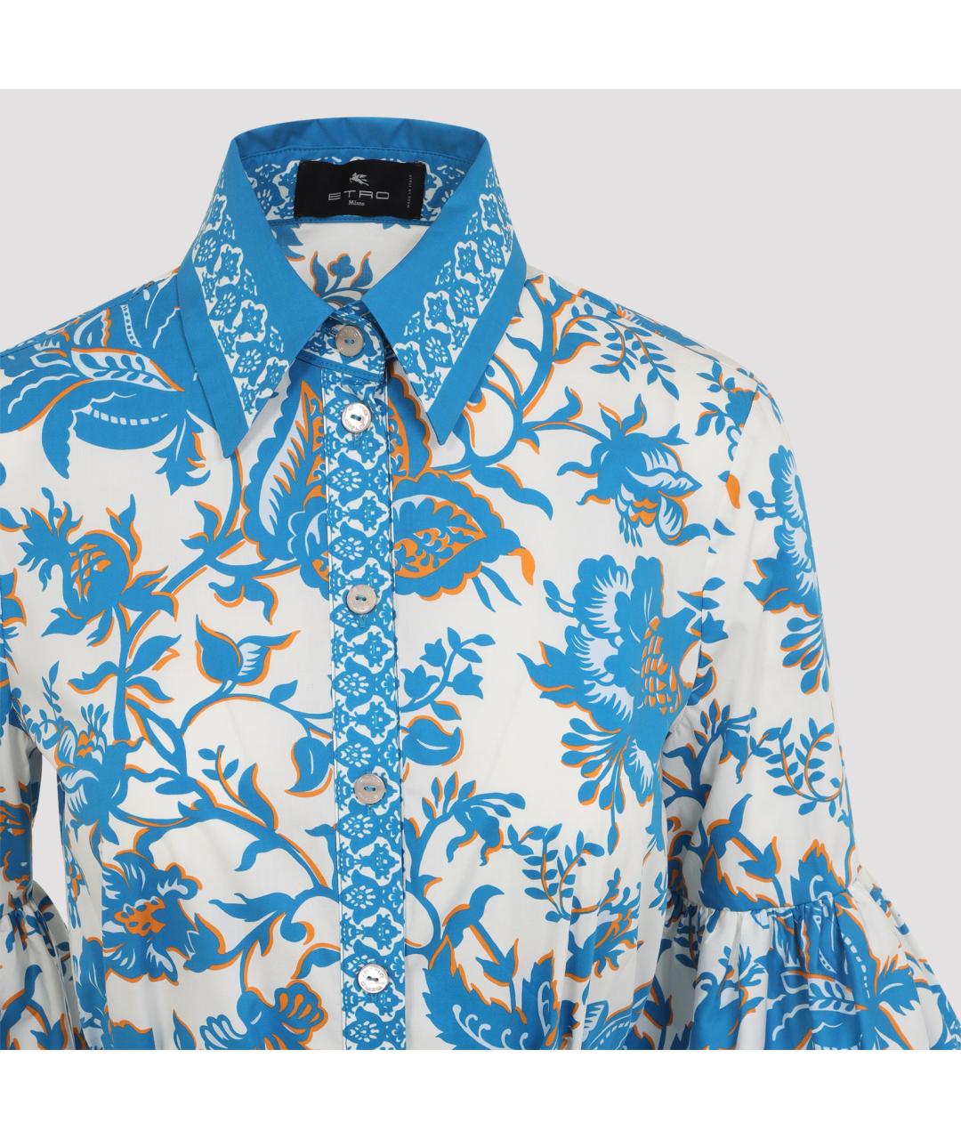 ETRO Мульти хлопковое повседневное платье, фото 3