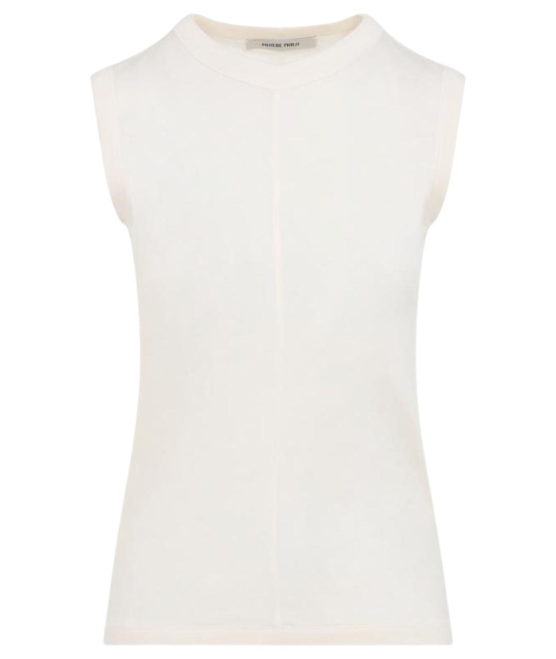 PHOEBE PHILO Бежевая хлопковая блузы, фото 1