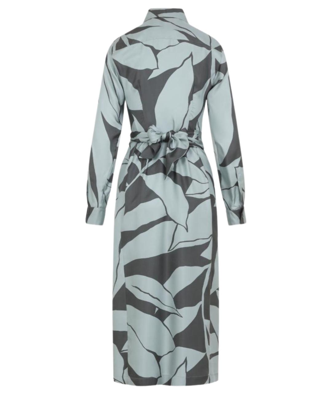 MAX MARA Мульти шелковое платье, фото 2