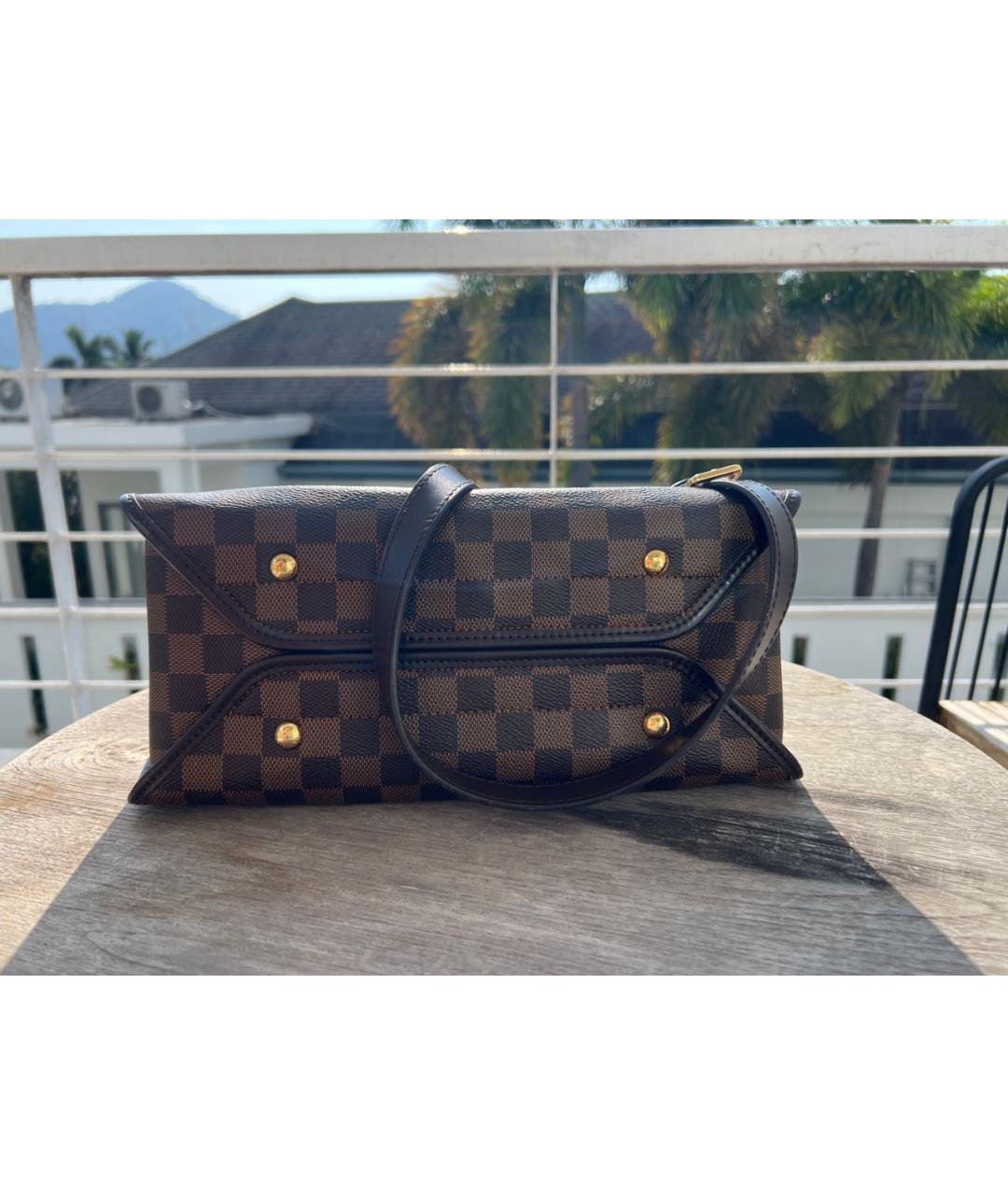 LOUIS VUITTON Коричневая сумка через плечо, фото 6