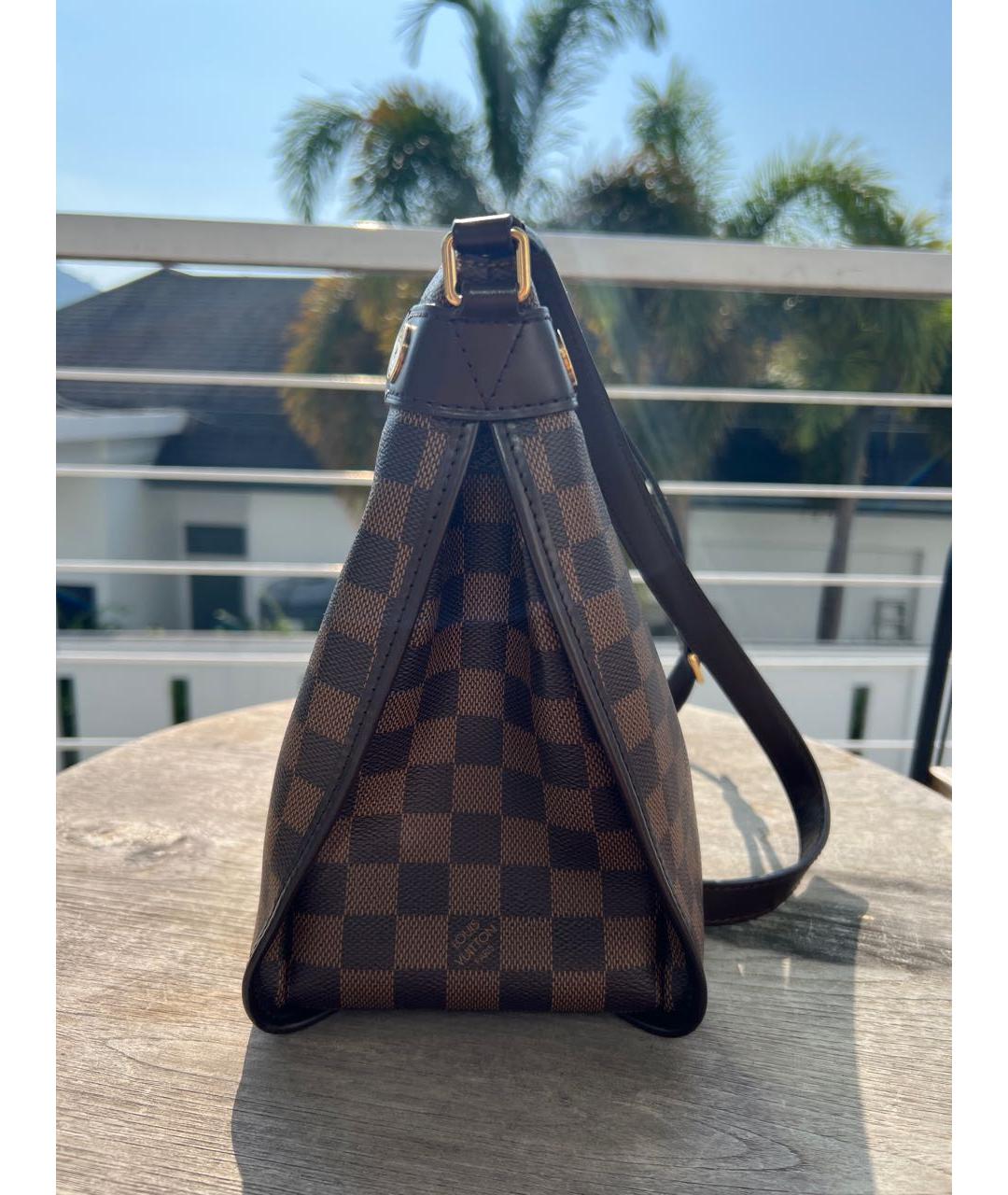 LOUIS VUITTON Коричневая сумка через плечо, фото 5