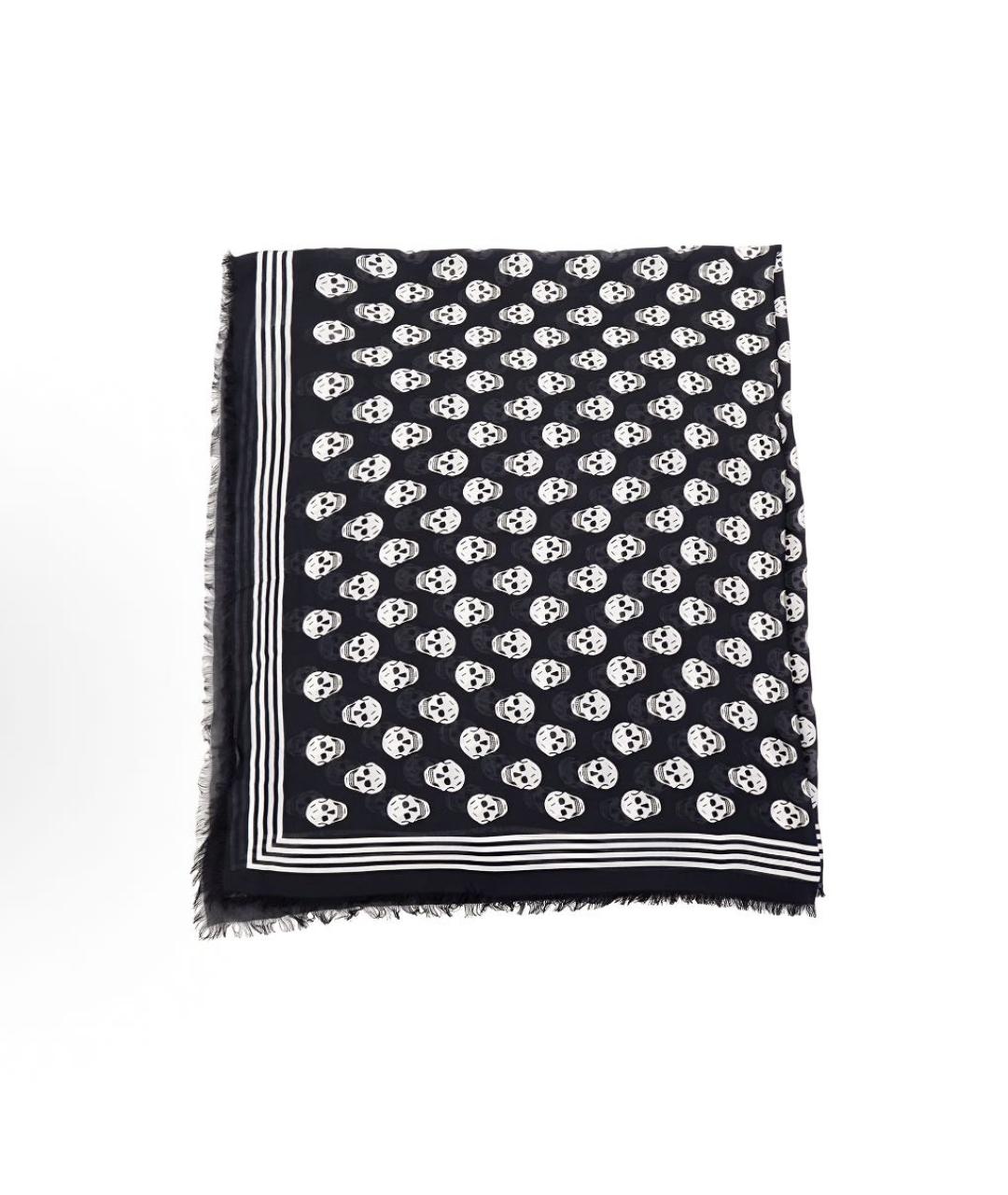 ALEXANDER MCQUEEN Черный платок, фото 6