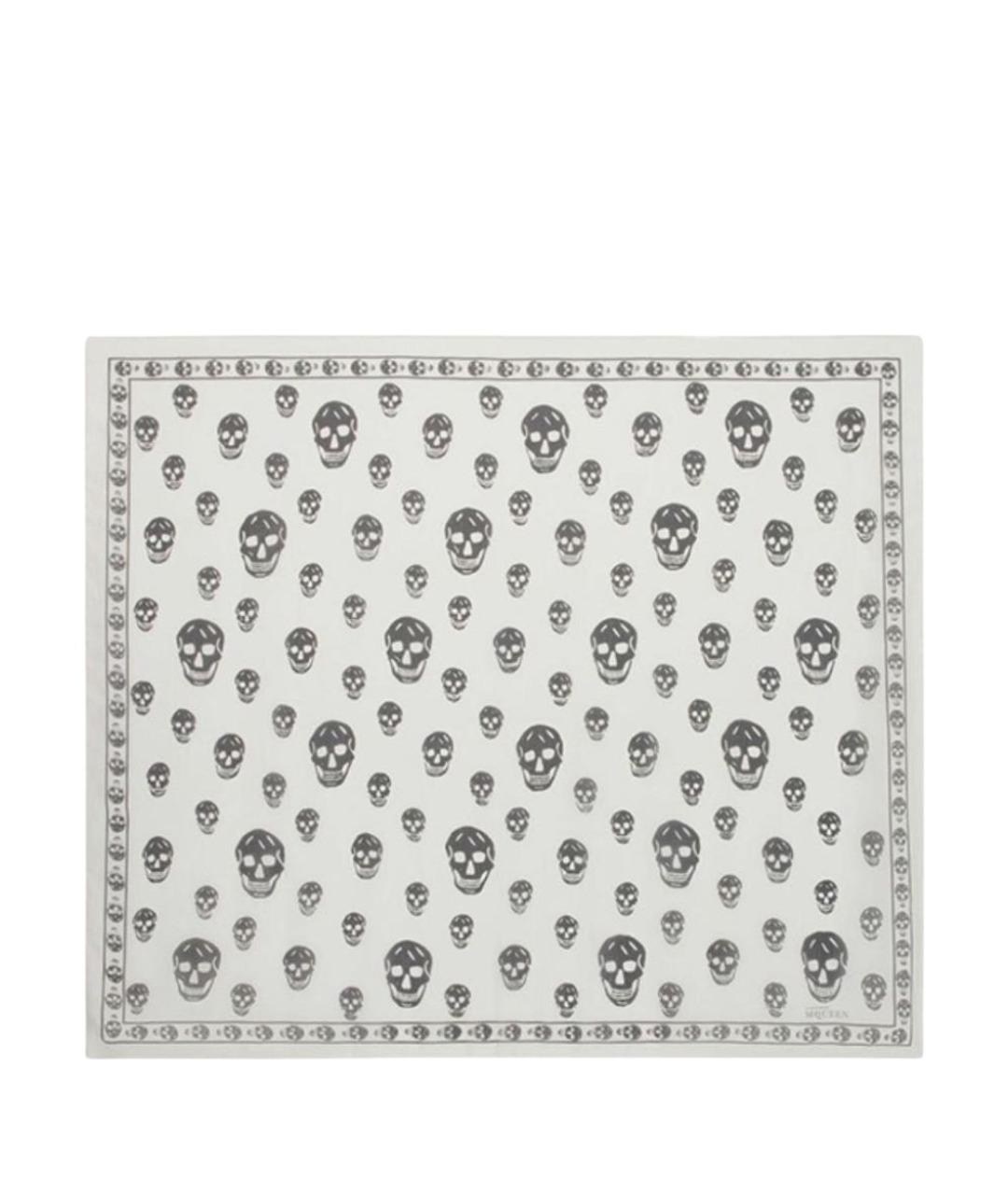 ALEXANDER MCQUEEN Белый платок, фото 1