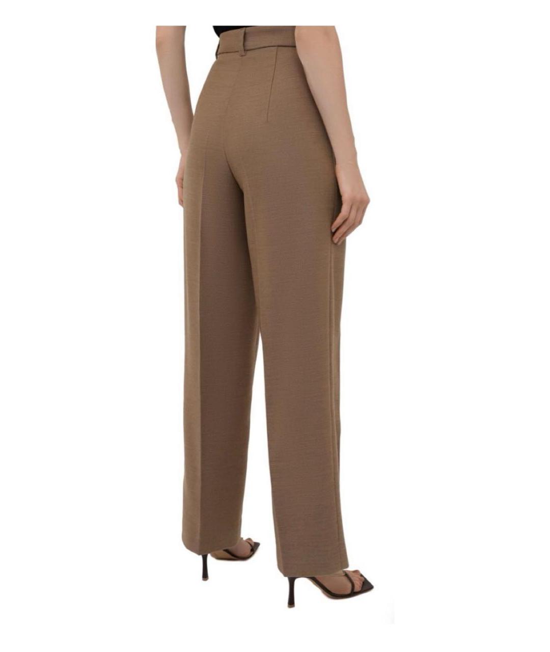 PERVERT Бежевые брюки широкие, фото 2