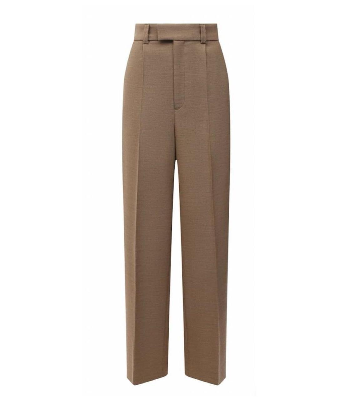 PERVERT Бежевые брюки широкие, фото 6