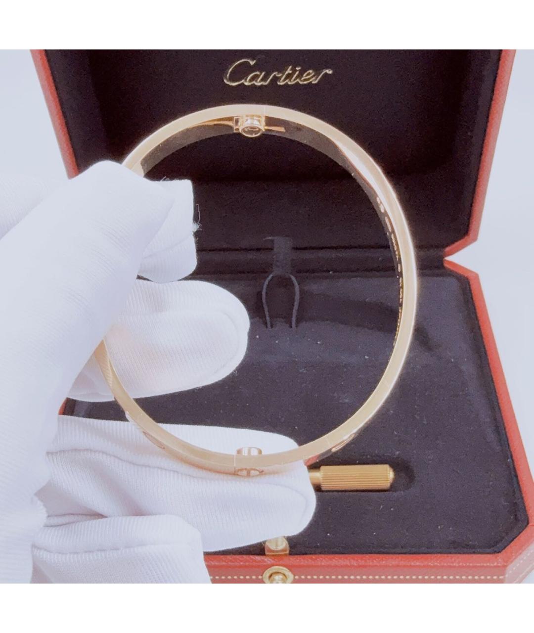 CARTIER Розовый браслет из розового золота, фото 7