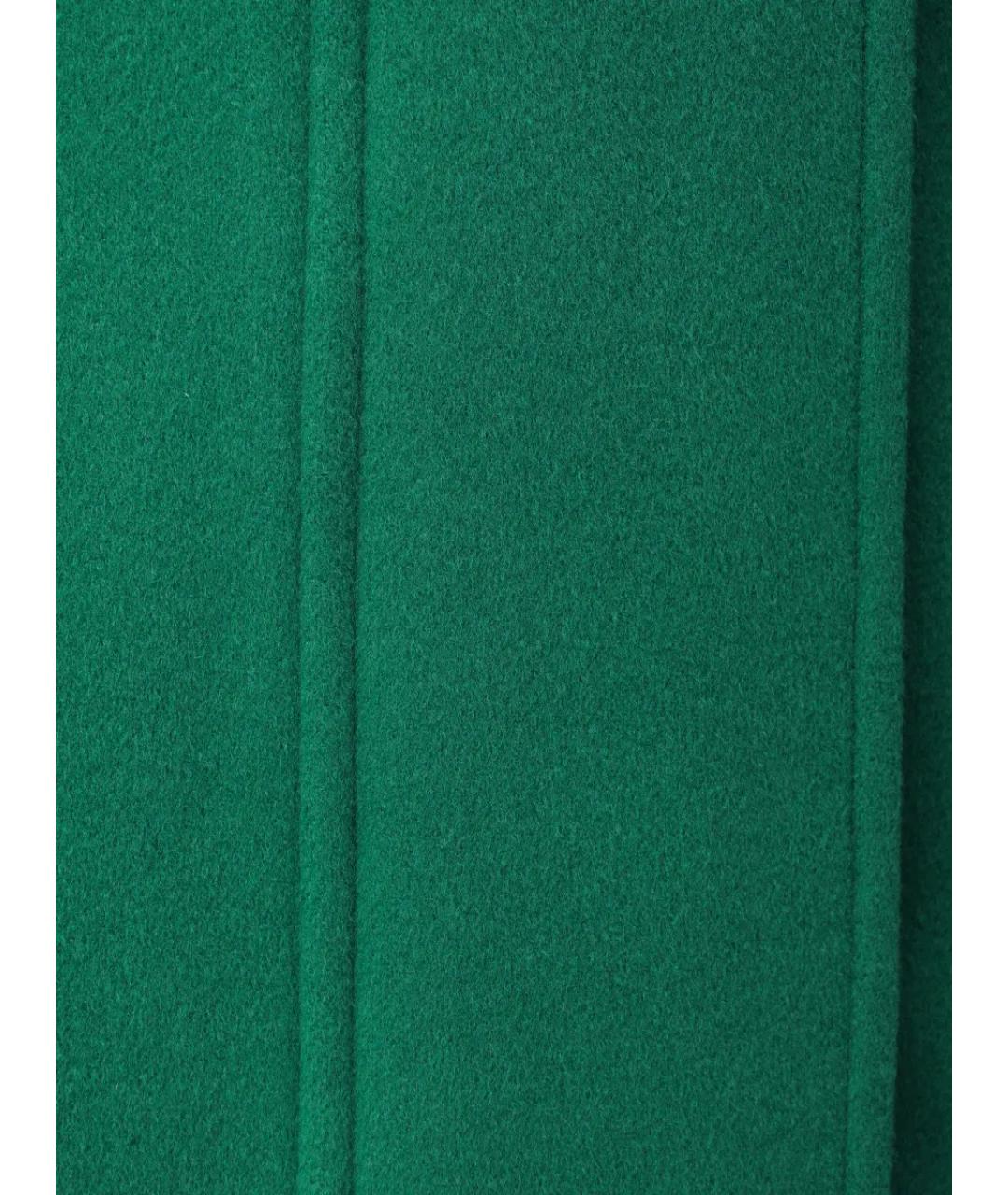 LORO PIANA Зеленые кашемировое пальто, фото 5