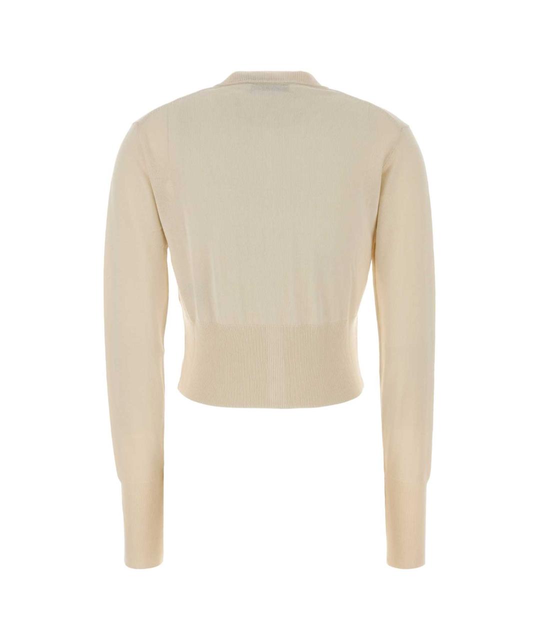 VIVIENNE WESTWOOD Бежевый хлопковый кардиган, фото 2