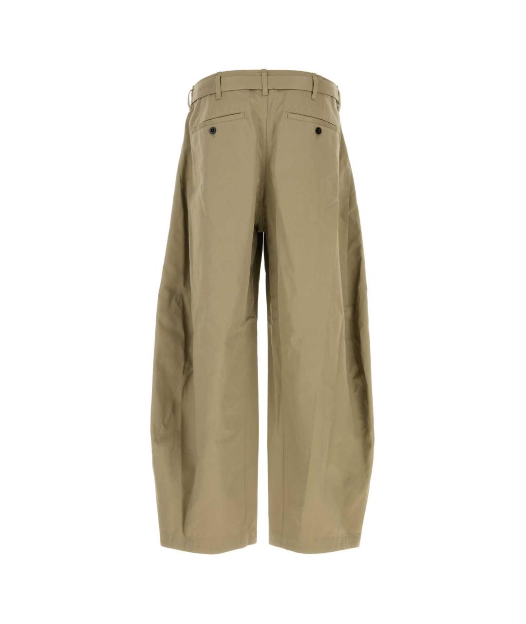 SACAI Хаки хлопковые повседневные брюки, фото 2