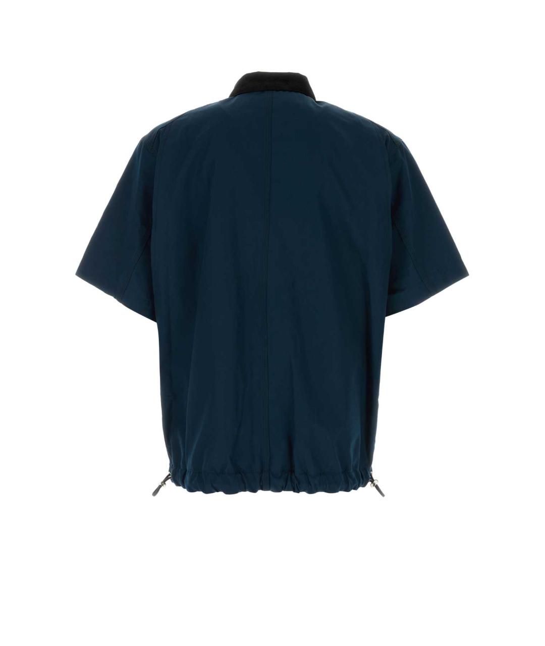 SACAI Синяя хлопковая кэжуал рубашка, фото 2