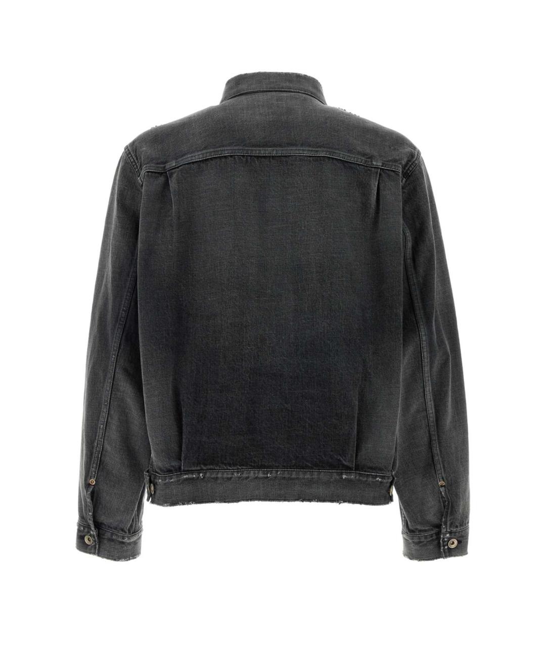 SACAI Черная хлопковая куртка, фото 2