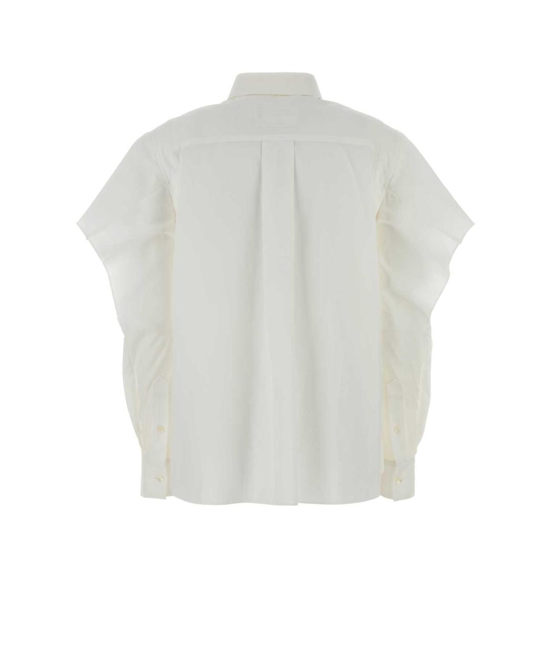 SACAI Белая полиэстеровая рубашка, фото 2
