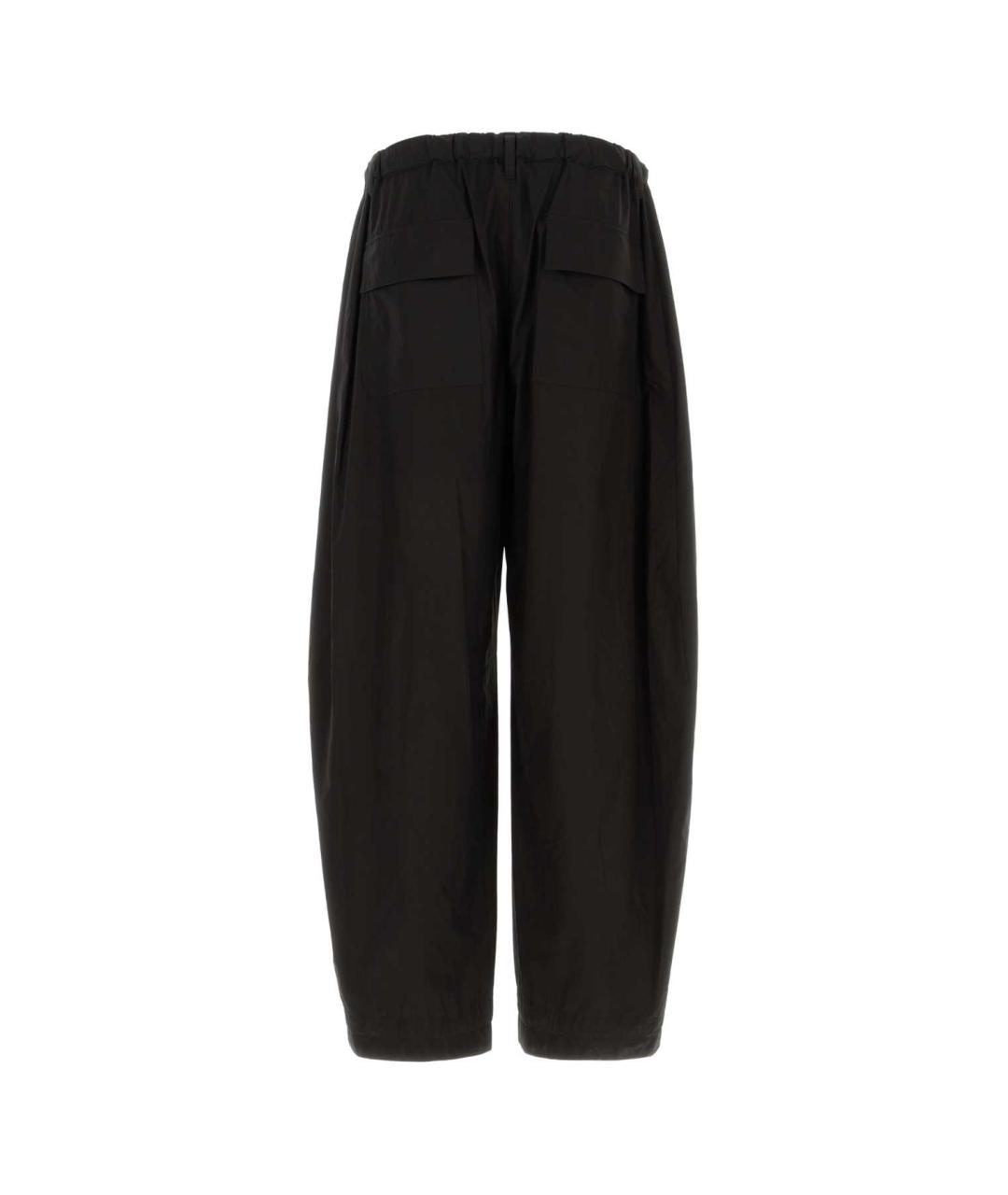 SACAI Черные хлопковые повседневные брюки, фото 2