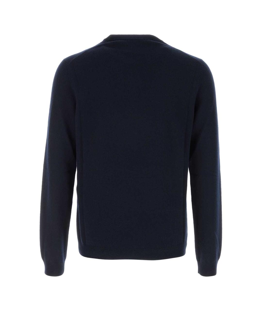 GUCCI Темно-синий кашемировый джемпер / свитер, фото 2