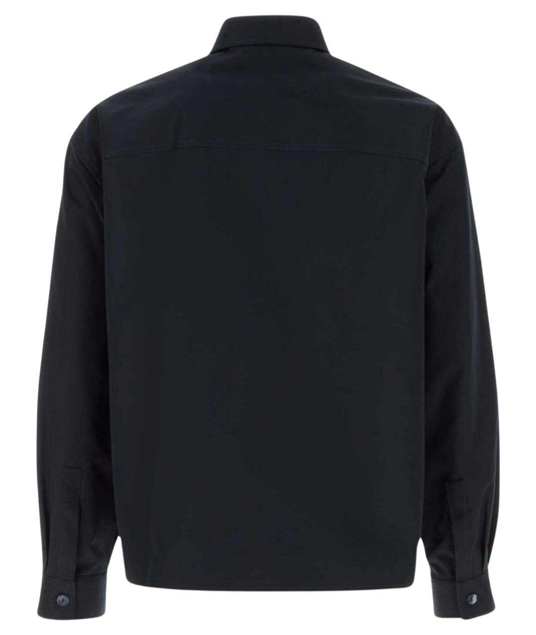 GUCCI Темно-синяя хлопковая кэжуал рубашка, фото 2