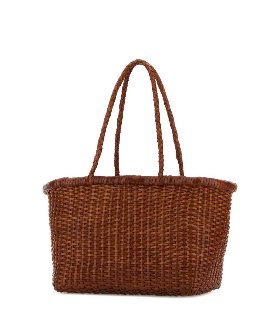 Dragon Diffusion Бежевая кожаная сумка тоут, фото 2