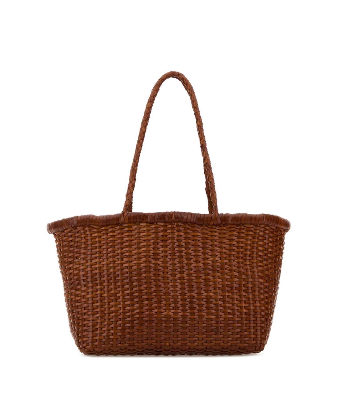 Dragon Diffusion Бежевая кожаная сумка тоут, фото 1