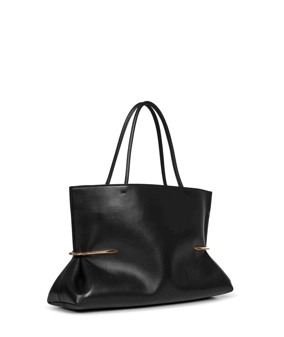 GIVENCHY Черная кожаная сумка тоут, фото 3