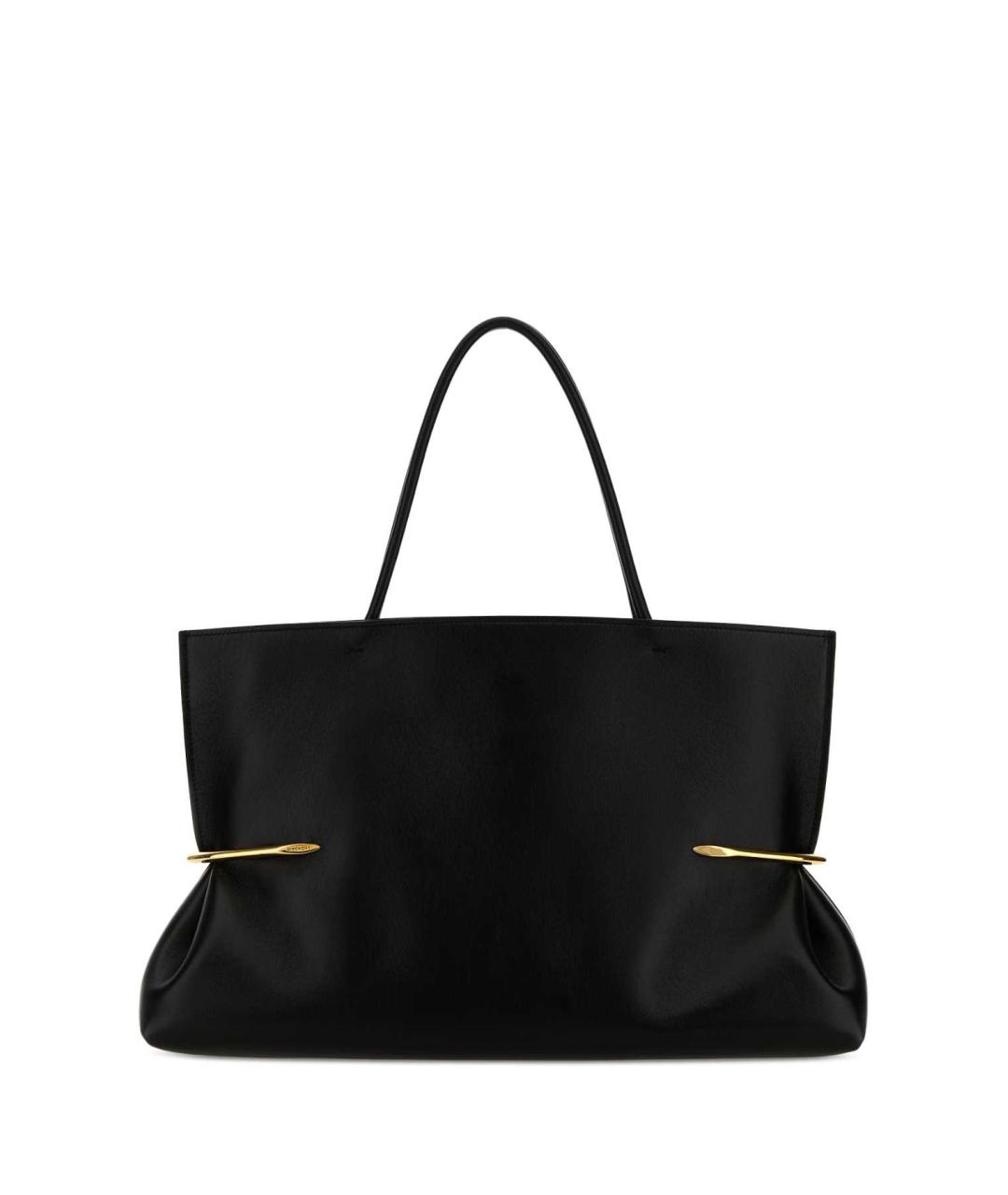 GIVENCHY Черная кожаная сумка тоут, фото 1