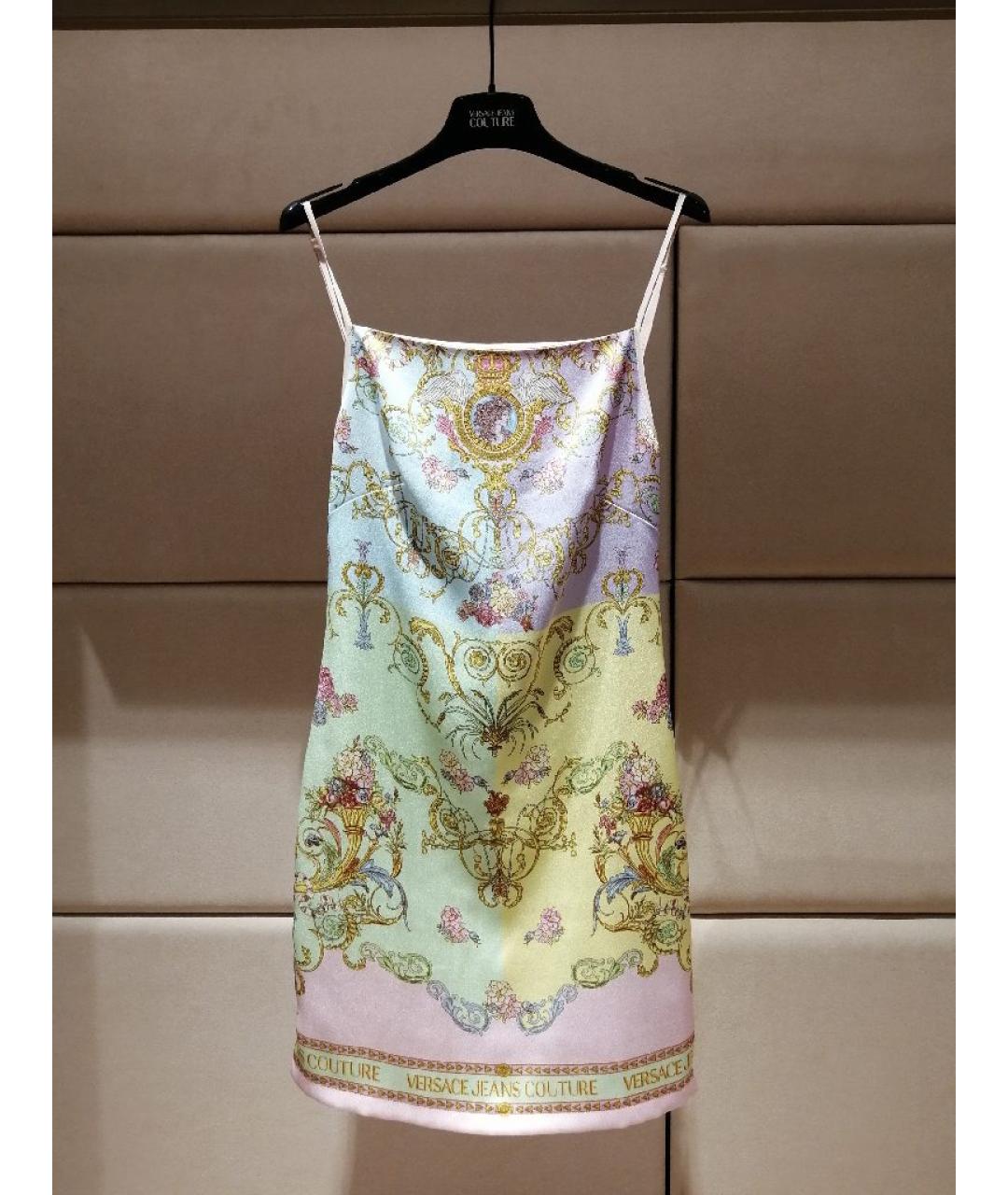 VERSACE JEANS COUTURE Мульти повседневное платье, фото 3