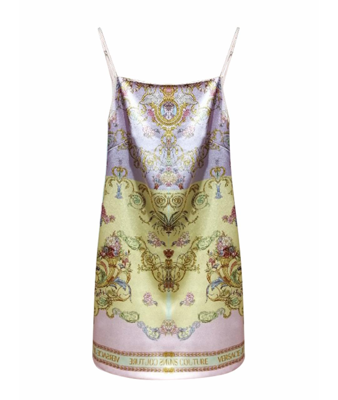 VERSACE JEANS COUTURE Мульти повседневное платье, фото 1