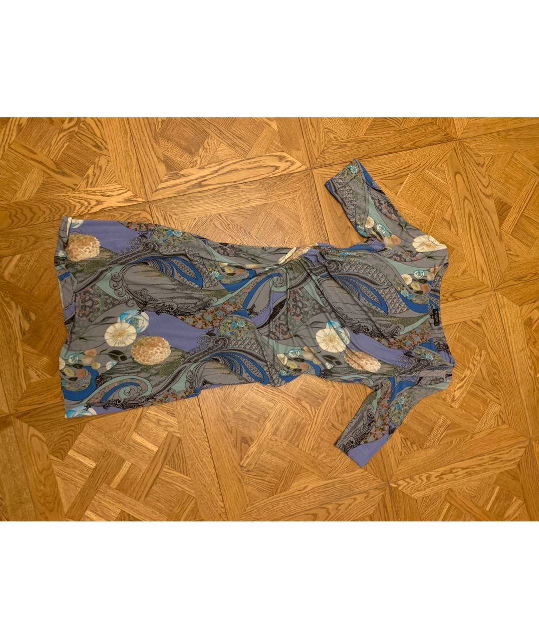 ETRO Серое вискозное платье, фото 2