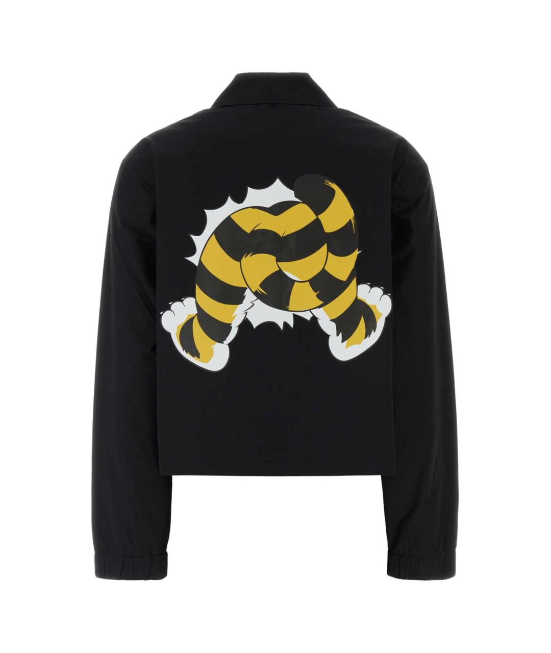 KENZO Черная хлопковая куртка, фото 2