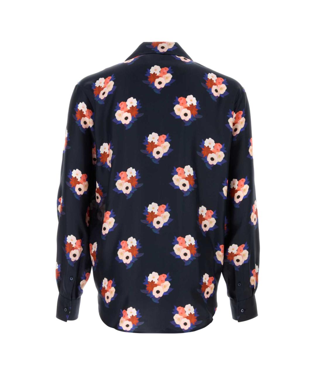 FENDI Мульти шелковая кэжуал рубашка, фото 2