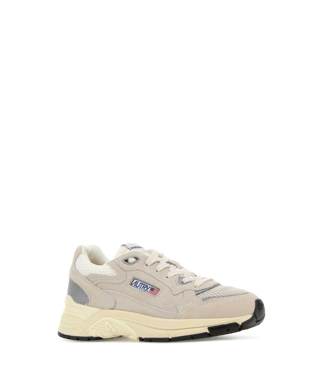 AUTRY Бежевые замшевые кроссовки, фото 2