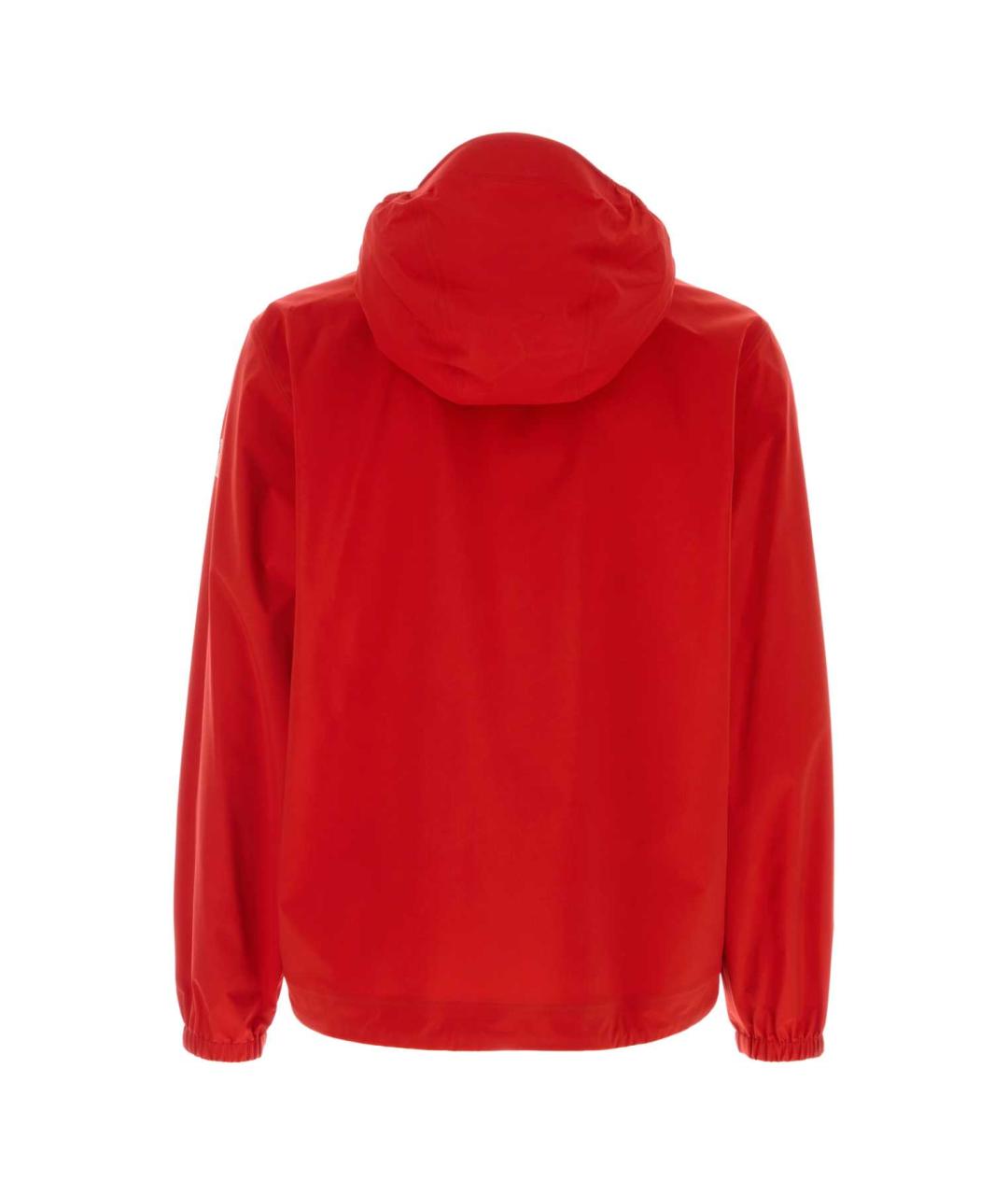 MONCLER GRENOBLE Красная полиамидовая куртка, фото 2