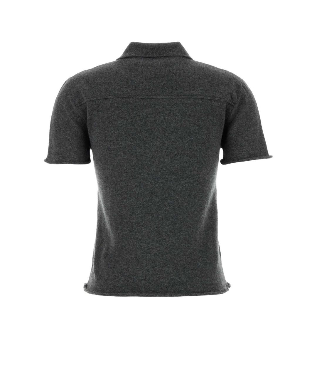 MIU MIU Серый кашемировый джемпер / свитер, фото 2