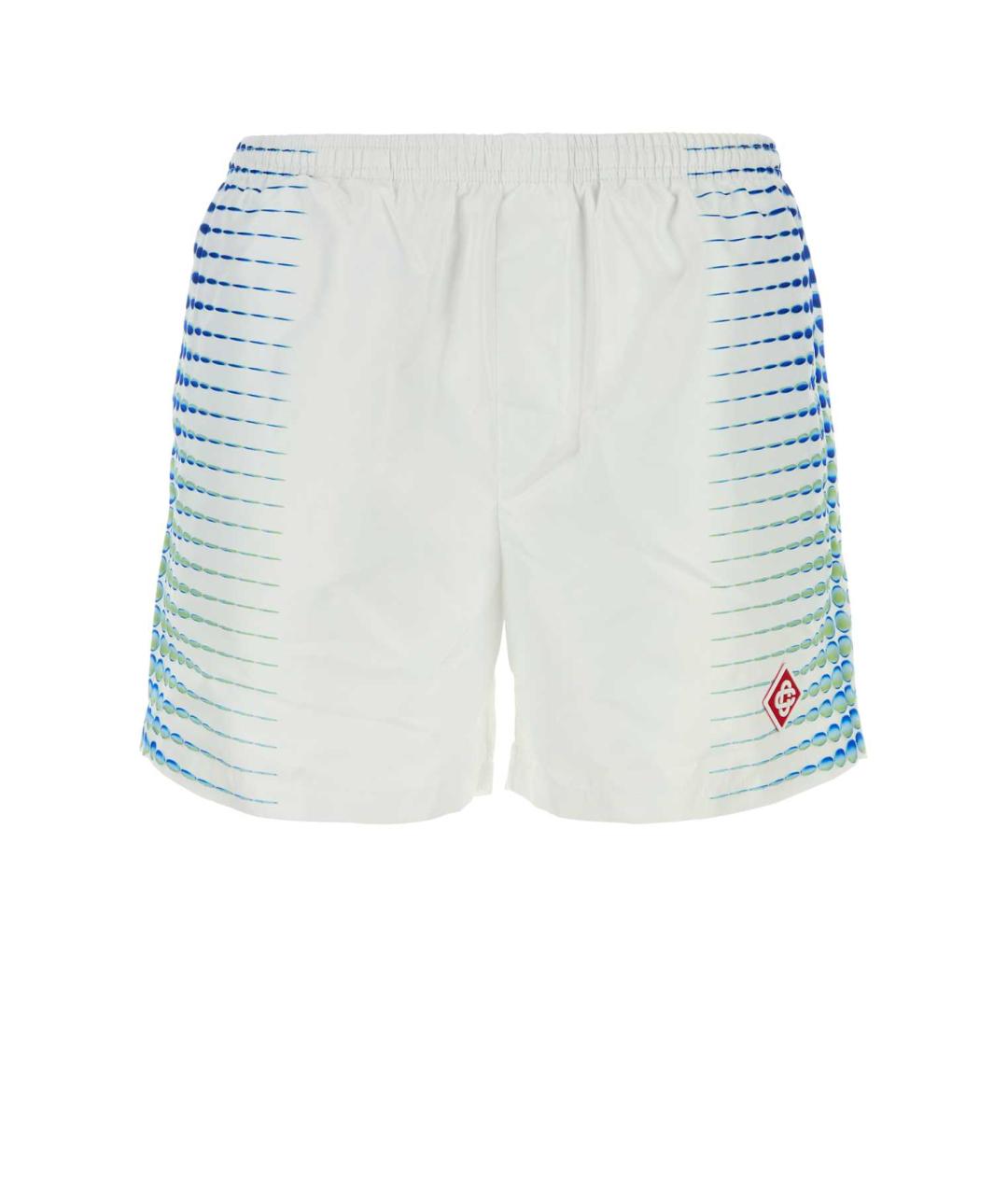 CASABLANCA Белые полиэстеровые плавки, фото 1