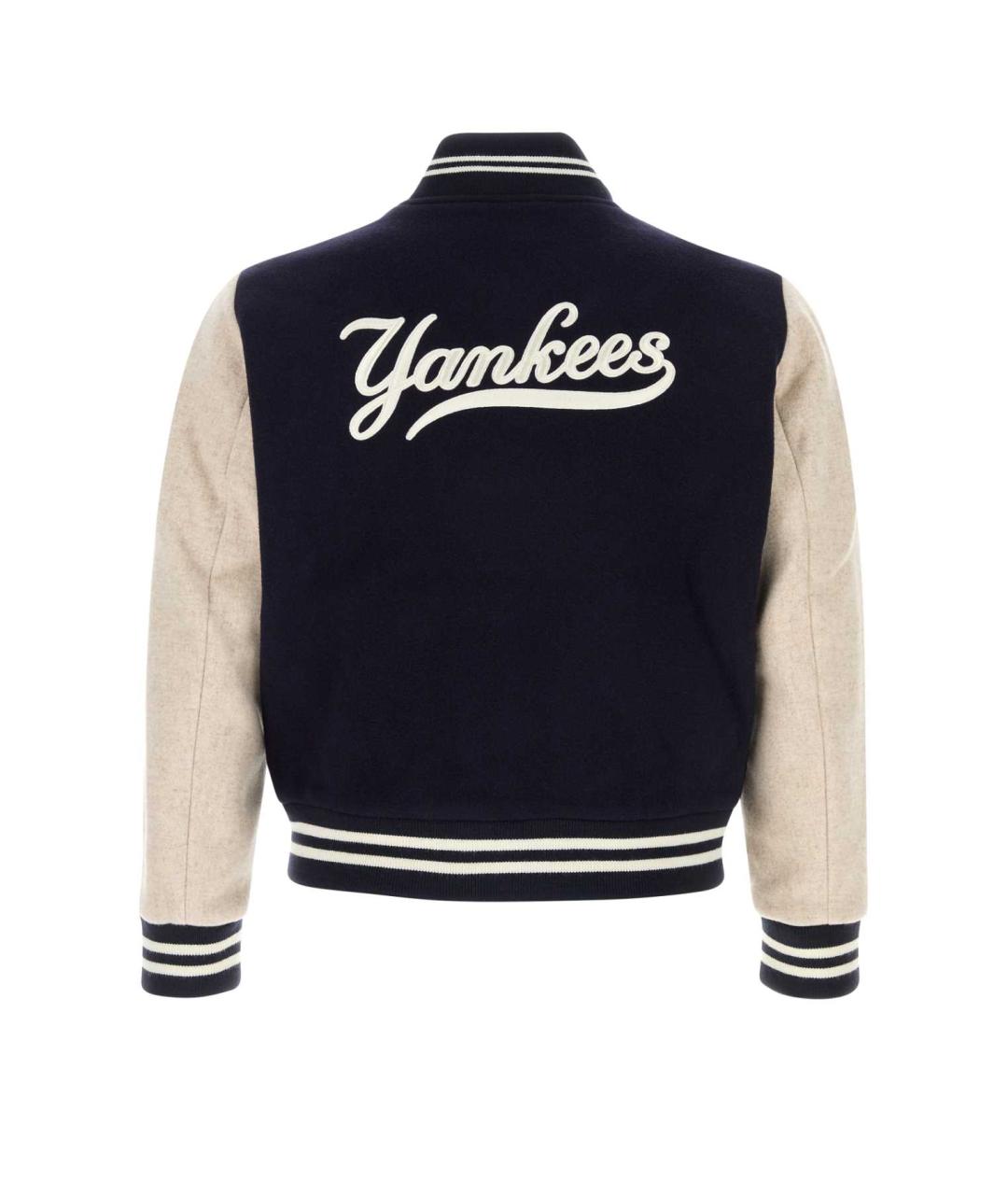 SPORTY AND RICH Синяя шерстяная куртка, фото 2