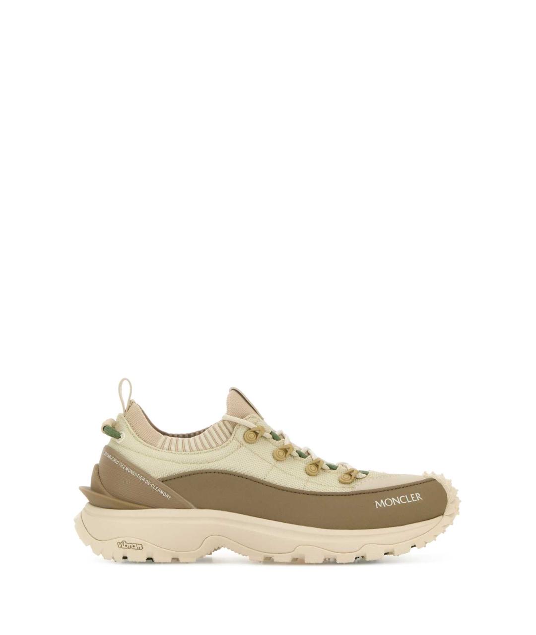 MONCLER Мульти текстильные кроссовки, фото 1