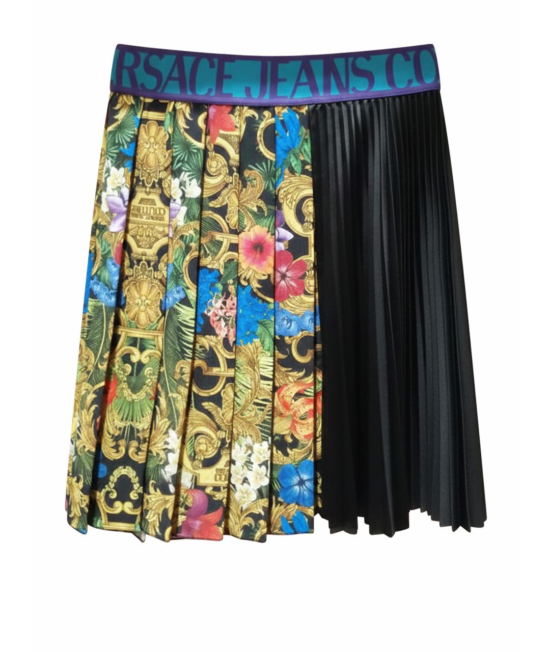 VERSACE JEANS COUTURE Мульти юбка мини, фото 1