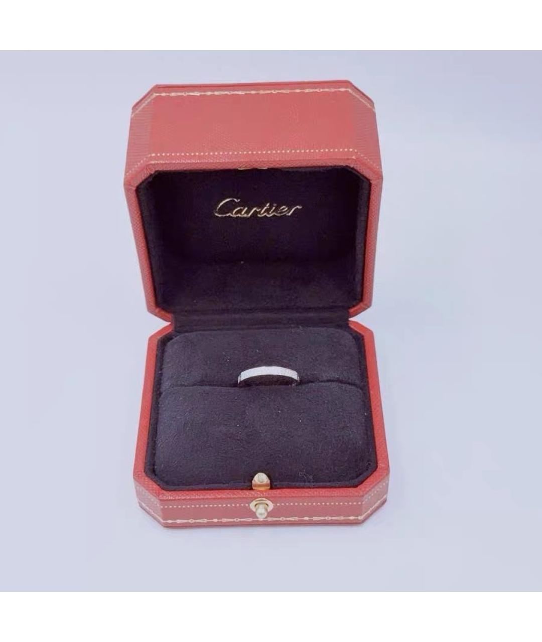 CARTIER Белое кольцо из белого золота, фото 6