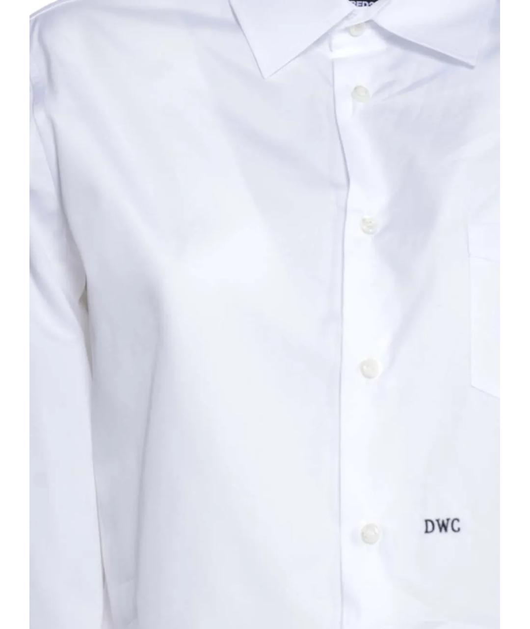 DSQUARED2 Белая хлопковая рубашка, фото 3