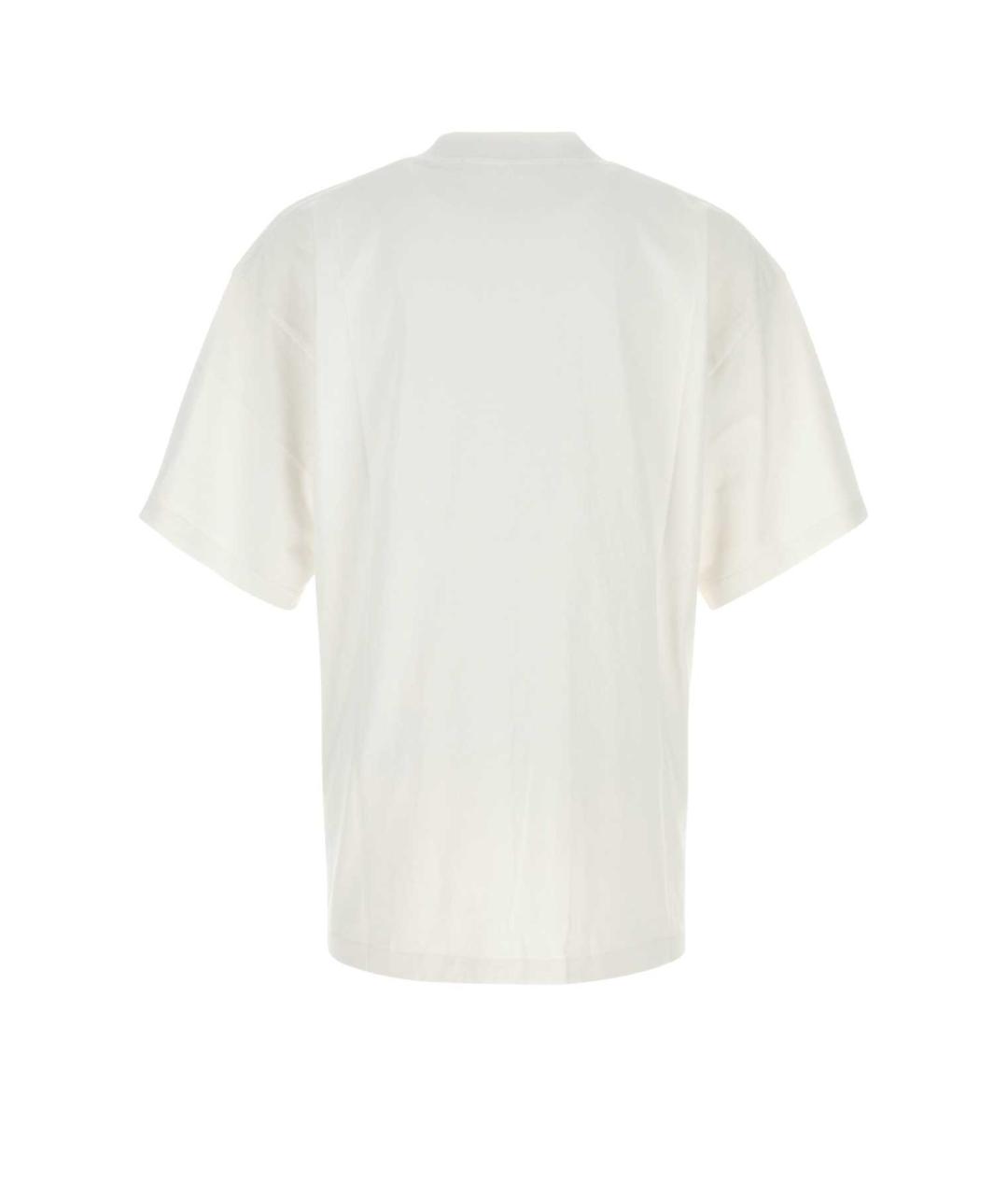 ALEXANDER WANG Белая хлопковая футболка, фото 2