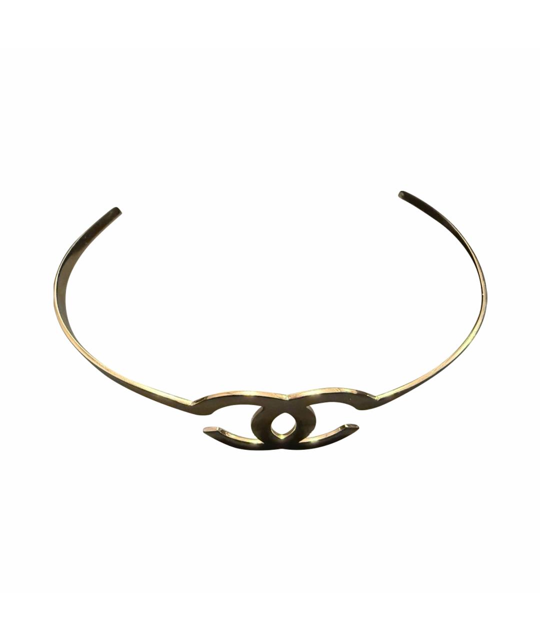 CHANEL Серебрянный ободок, фото 1