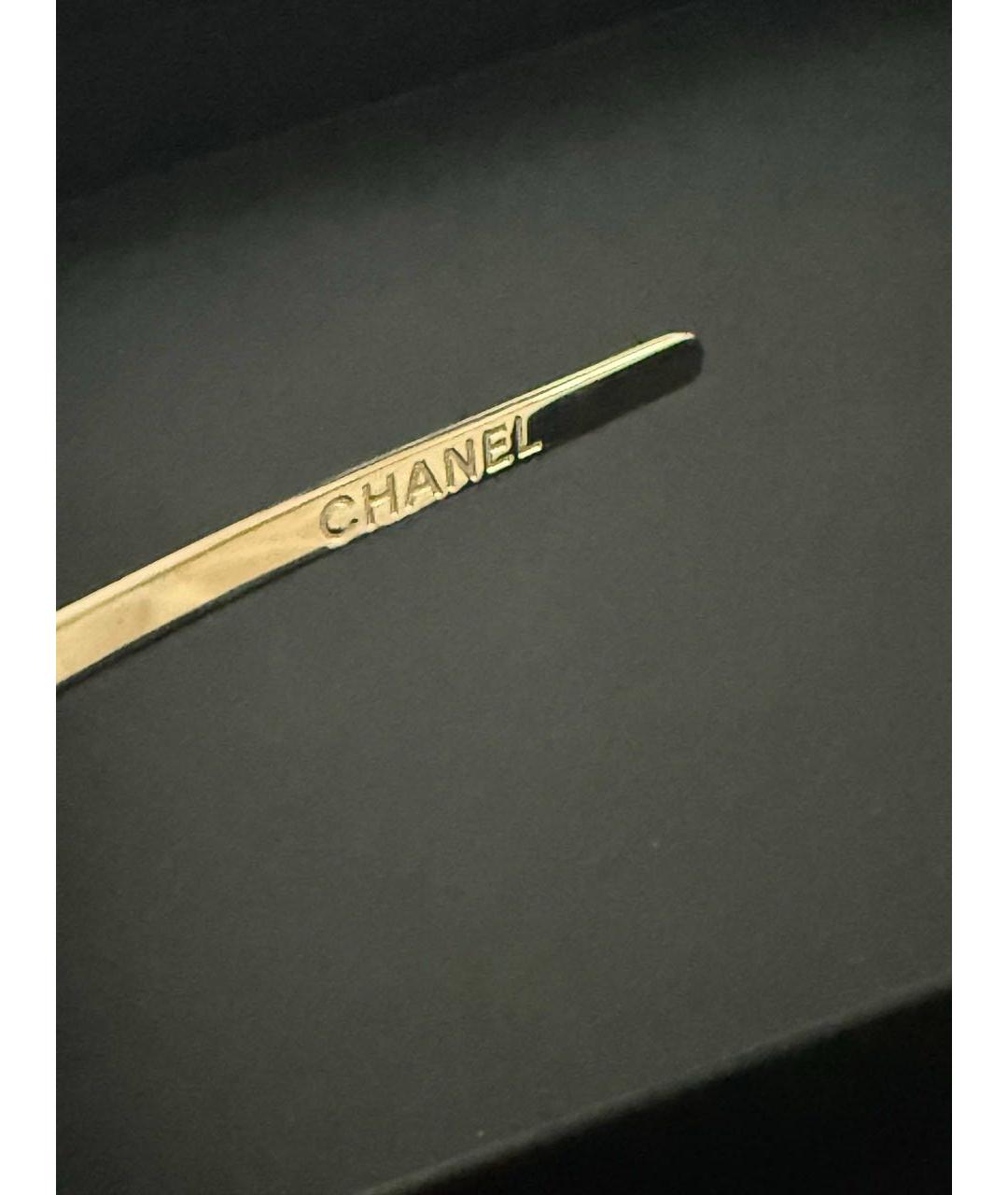 CHANEL Серебрянный ободок, фото 3