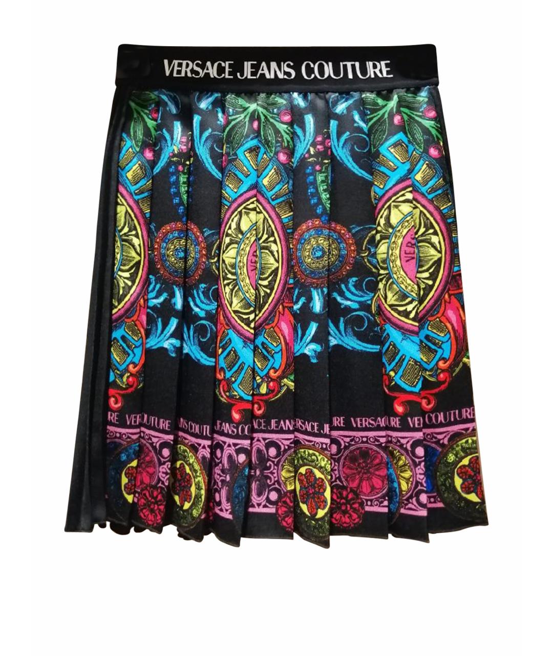 VERSACE JEANS COUTURE Мульти юбка мини, фото 1
