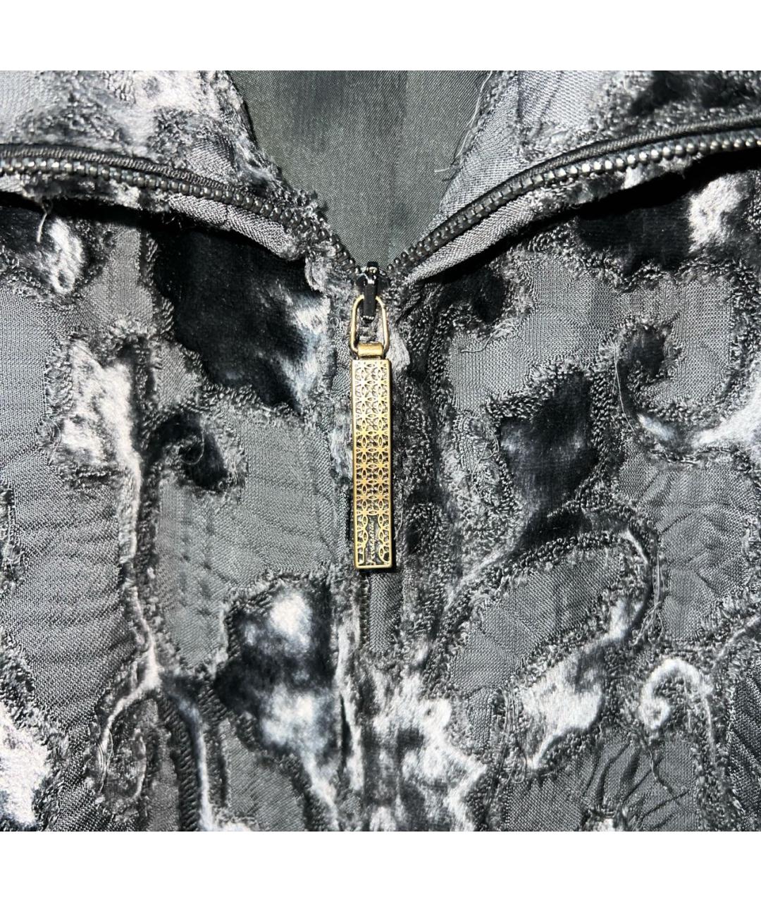 FERRAGAMO Серый вискозный жакет/пиджак, фото 4