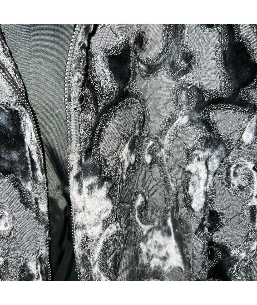 FERRAGAMO Серый вискозный жакет/пиджак, фото 6