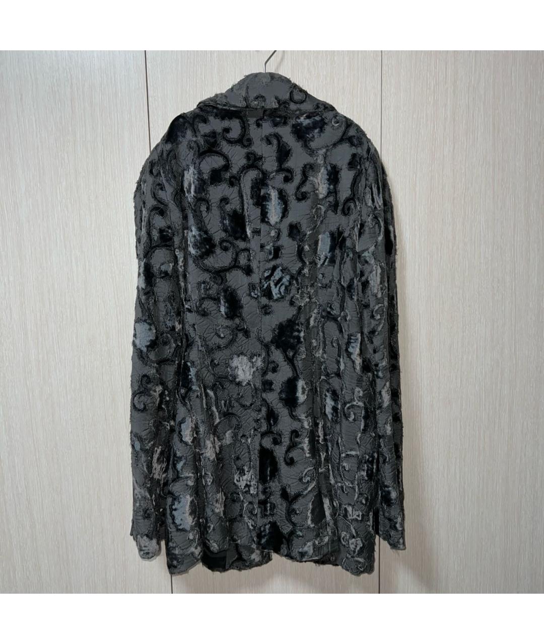 FERRAGAMO Серый вискозный жакет/пиджак, фото 2